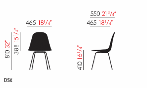 Ma�e Vitra Eames DSX