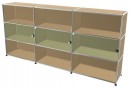 USM Haller Highboard XL mit 3 Glast�ren