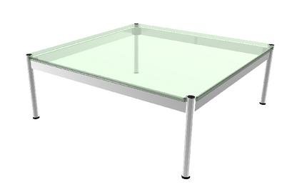 USM Haller Glas-Couchtisch 