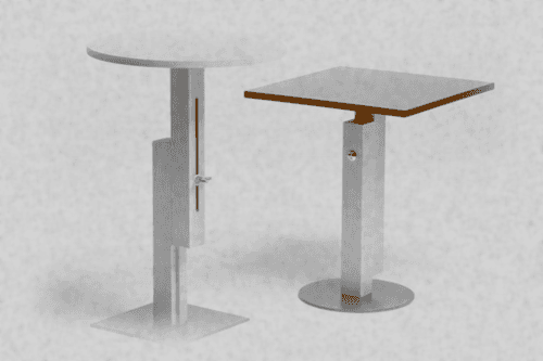 Tom Tom & Tam Tam by Konstantin Grcic for SCP (original photo from the Historia Supellexalis)