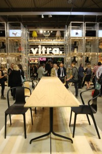 Belleville Table and Chair by Ronan & Erwan Bouroullec for Vitra, as seen at Milan Furniture Fair 2015