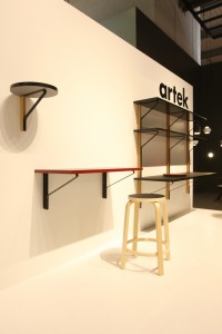 Kaari shelves by Ronan & Erwan Bouroullec for Artek, as seen at Milan Furniture Fair 2015