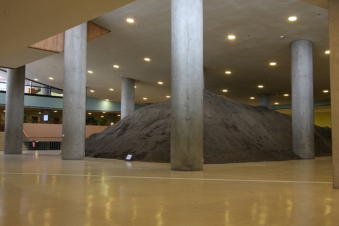 Berlin Excavation by Lara Almarcegui, as seen at Wohnungsfrage, Haus der Kulturen der Welt Berlin