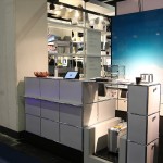 A Check-In desk from USM Airportsystems at Passenger Terminal Expo 2016 Cologne