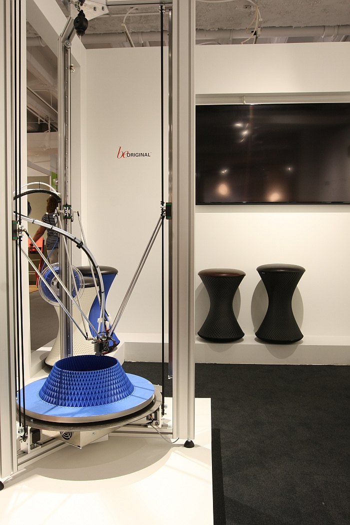 Presto 3D printed Stool by Thorsten Franck for Wilkhahn, as seen at NeoCon Chicago 2016