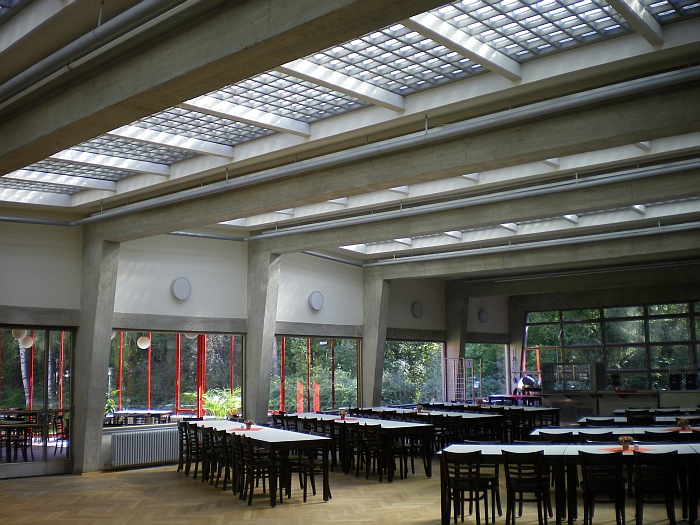 The ADGB Bundesschule in Bernau near Berlin by the “director of the so-called Dessau Bauhaus, Hannes Meyer”