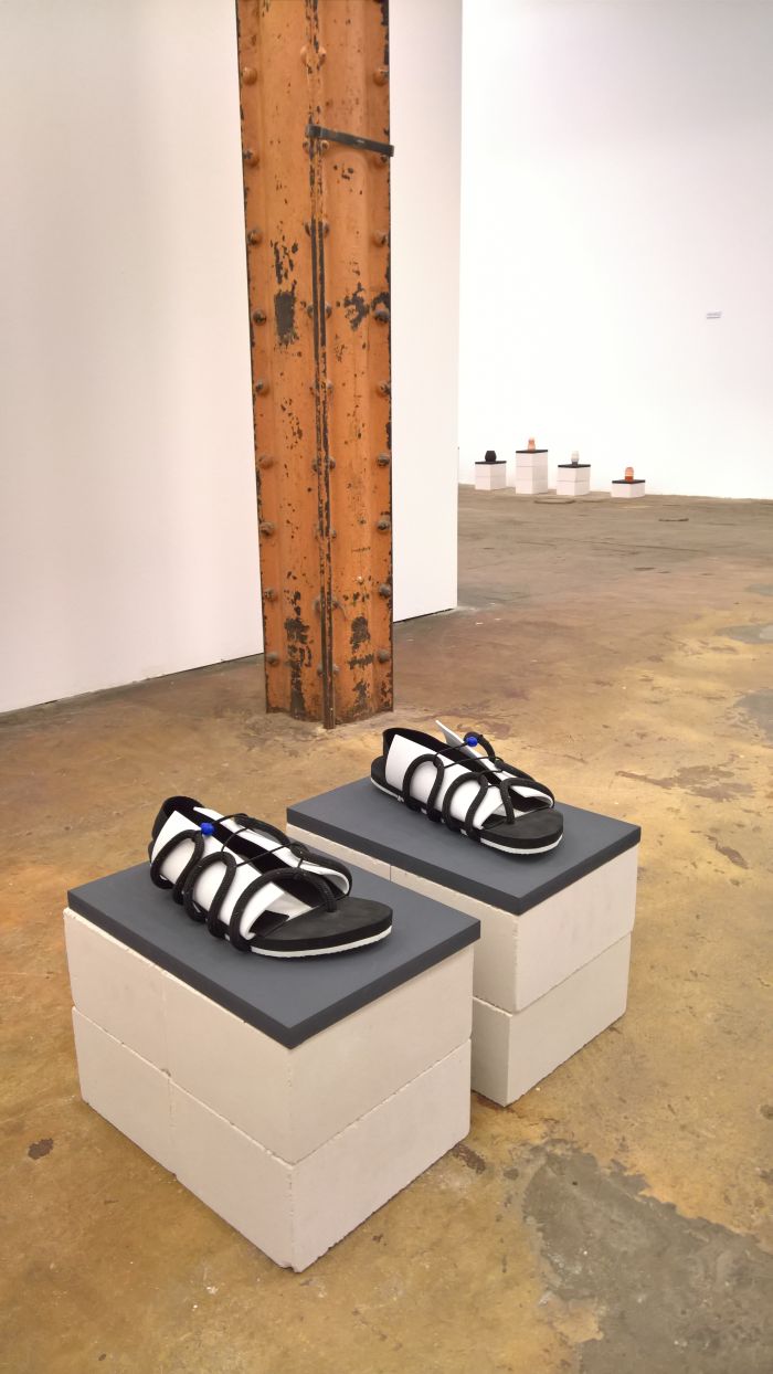 Temaki Sneaker von Leon Kucharski, gesehen bei “New Urban Production”, Halle 14, Leipzig