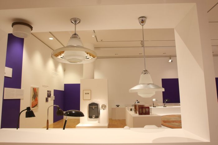 Lamps by Adolf Meyer for Zeiss Ikon, as seen at Moderne am Main 1919-1933, Museum Angewandte Kunst Frankfurt
