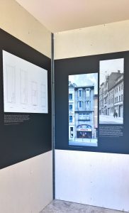 Fotos und Pläne "Zur Neuen Welt“ in Aachen von Albert Schneider & Ludwig Mies van der Rohe, gesehen bei „Mies im Westen“, Landeshaus des LVR Köln