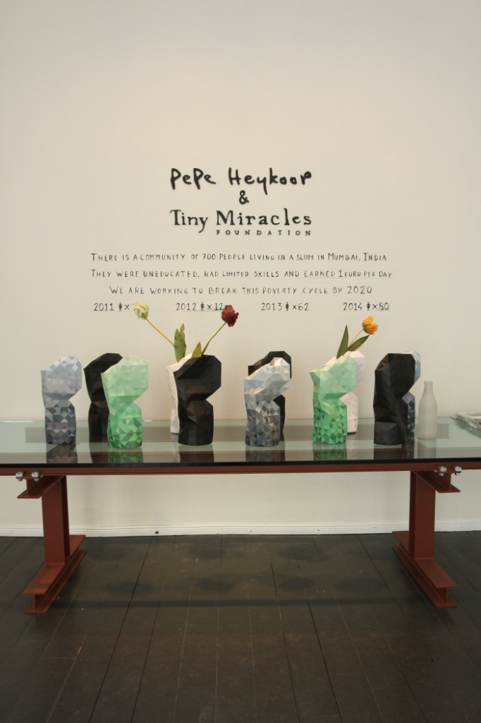 Berlin Design Week Pepe Heykoop Tiny Miracles Foundation in der DAD Galerie Berlin
