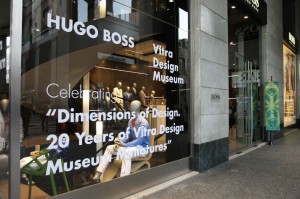 Dimensions of Design 20 Years of Vitra Design Museum Miniatures bei Hugo Boss Mailand