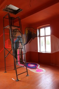King Size Art and Design Fit for a King Ampelhaus Oranienbaum Orange Room
