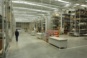 SANAA Factory Building Vitra Shop Weil am Rhein Inside