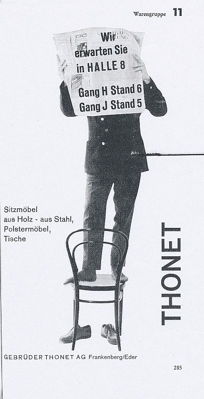Thonet IMM Köln 1962