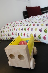 Vienna Design Week kidsroomZOOM dumper Thorsten van Elten bed linen lou dejlig