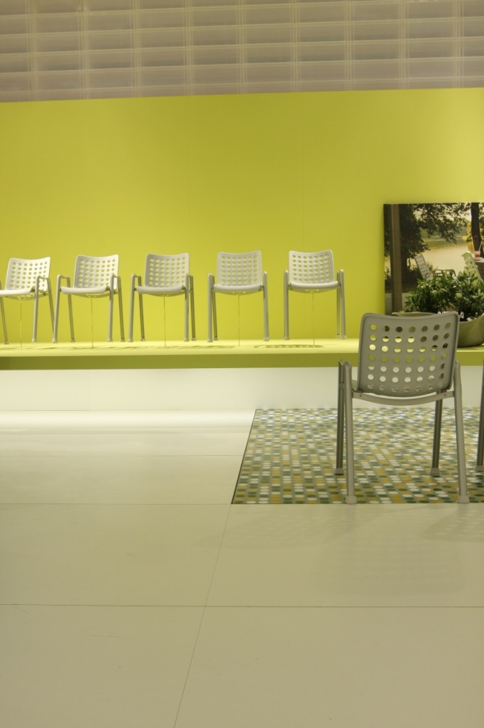 Landi Chair by Hans Coray through Vitra, as seen at Milan Furniture Fair 2014