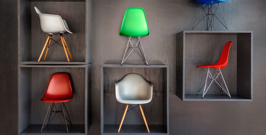 Store smow Köln Eames Chairs
