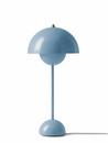 Flowerpot VP3 Tischleuchte, Light blue