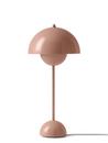 Flowerpot VP3 Tischleuchte, Beige red