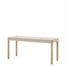 Betty Bank, TK4, 105 cm, Eiche natur / Leinen natur