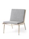 Boomerang Lounge Sessel, Hallingdal , Eiche geseift, Ohne Armlehnen