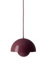 Flowerpot VP1 Pendelleuchte, Dark plum