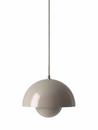 Flowerpot VP1 Pendelleuchte, Grey beige