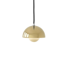 Flowerpot VP10 Pendelleuchte, Brass-plated