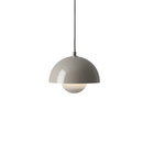 Flowerpot VP10 Pendelleuchte, Grey beige