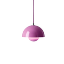 Flowerpot VP10 Pendelleuchte, Tangy pink