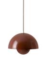 Flowerpot VP7 Pendelleuchte, Red brown
