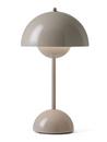 Flowerpot VP9 Akkuleuchte, Grey beige