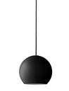 Topan Pendelleuchte, Black matt