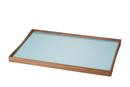 Turning Tray, L (38 x 51 cm), Schwarz/Blau