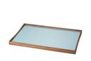 Turning Tray, M (30 x 48 cm), Schwarz/Blau