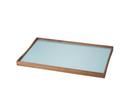 Turning Tray, S (23 x 45 cm), Schwarz/Blau