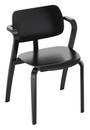 Aslak Chair, Schwarz lackiert
