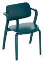 Aslak Chair, Petrol lackiert