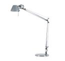 Tolomeo Tavolo, Aluminium, mit Tischfuß, Halogenlampe