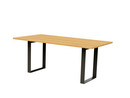 Details Asco Baukastentisch Baukastentisch, Typ 2, Eiche natur, L 180 x B 95 cm, Tischkante seitlich gerade