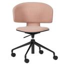 Studio Chair, Light pink, Schwarz