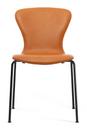 PLAYchair Tube, Ohne Armlehnen, Leder cognac