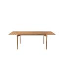 PURE Dining Table, 140 x 85 cm, Eiche natur geölt, Mit 2 farbgleichen Erweiterungsplatten (L 140-240 cm)