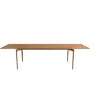 PURE Dining Table, 190 x 85 cm, Eiche natur geölt, Mit 2 farbgleichen Erweiterungsplatten (L 190-290 cm)