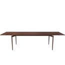 PURE Dining Table, 190 x 85 cm, Walnuss geölt, Mit 2 farbgleichen Erweiterungsplatten (L 190-290 cm)