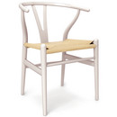 Details Carl Hansen & Søn CH24 Wishbone Chair CH24 Wishbone Chair, Buche blassrosa lackiert (Limited Edition), Geflecht natur