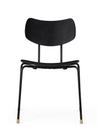 VLA26 Vega Chair, Eiche schwarz lackiert