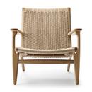 CH25 Lounge Chair, Eiche Weißöl, Natur