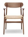 CH26 Dining Chair, Nussbaum geölt, Natur