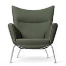 CH445 Wing Chair, Passion - grün, Ohne Fußhocker